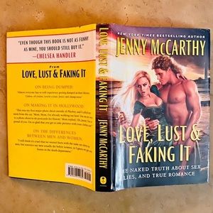 Jenny McCarthy - Love, Lust & Faking It (HC book)